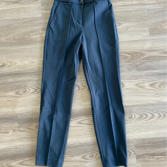 Express | Pants & Jumpsuits | Express Nwt Navy Blue Ankle High Rise Dress  Pants | Poshmark
